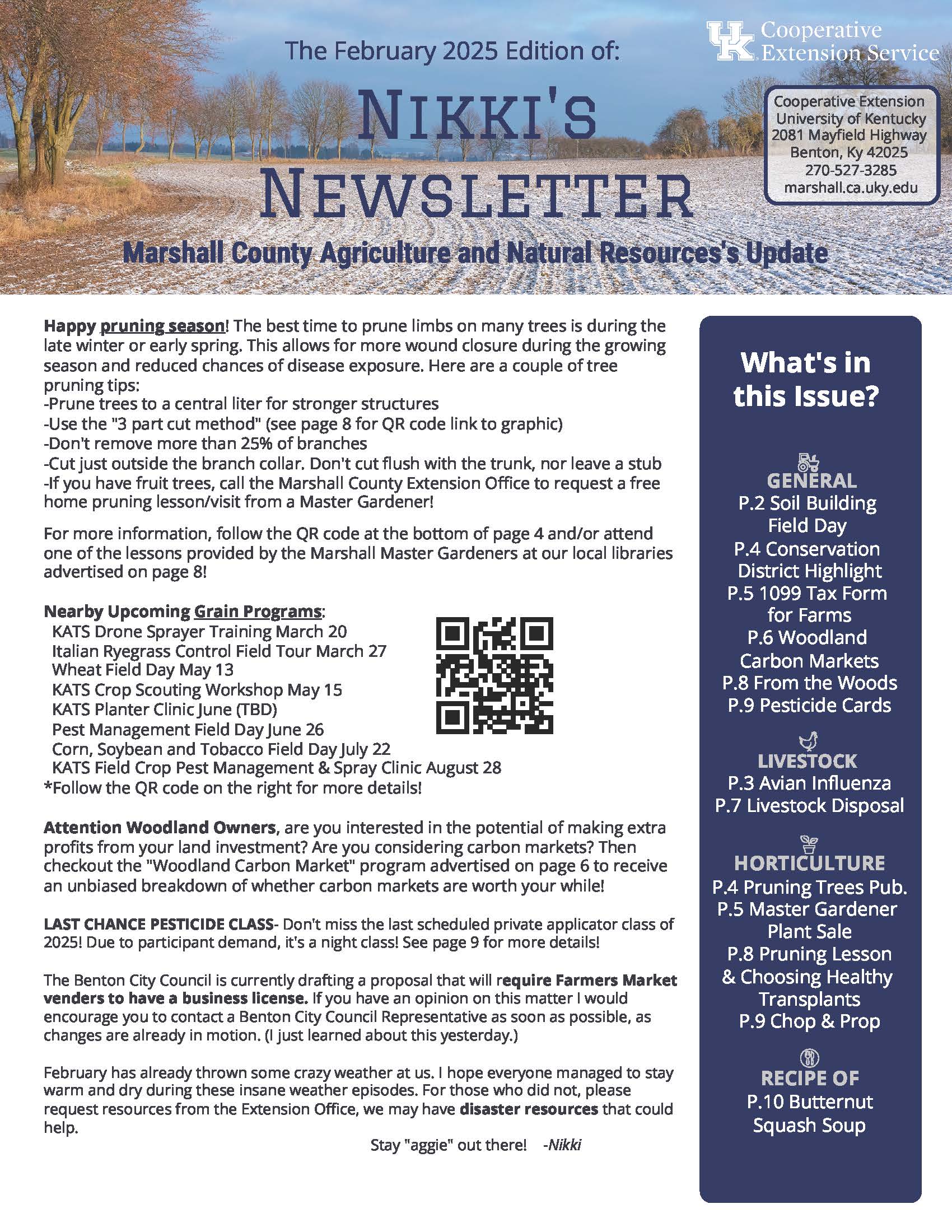 The February 2025 Edition of Nikki's Newsletter